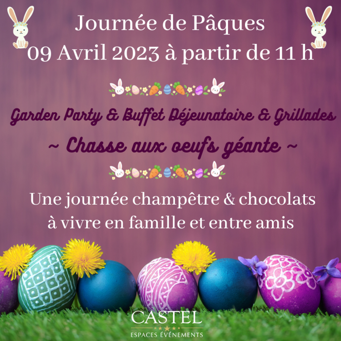 Chasse aux oeufs Géante de Pâques